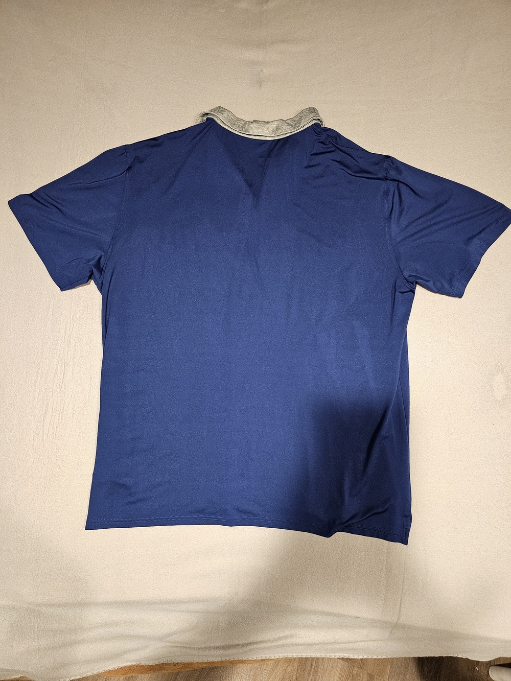 US Open Men's Blue Golf Polo Shirt with Contrast Collar Size XXL - Picture 7 of 7
